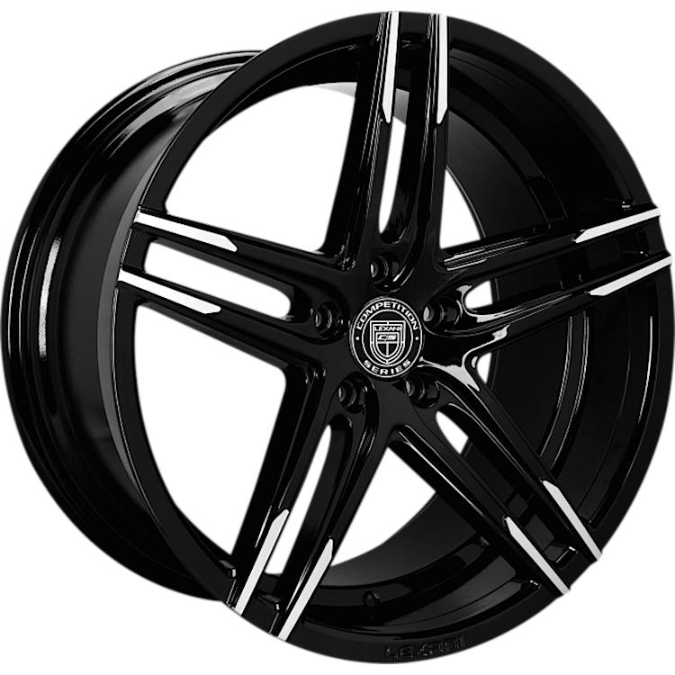 Lexani Bremen Black Machined Wheel