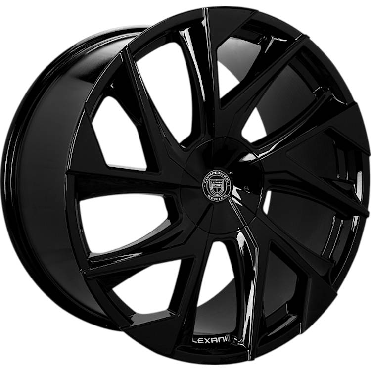 Lexani Ghost Gloss Black Wheel