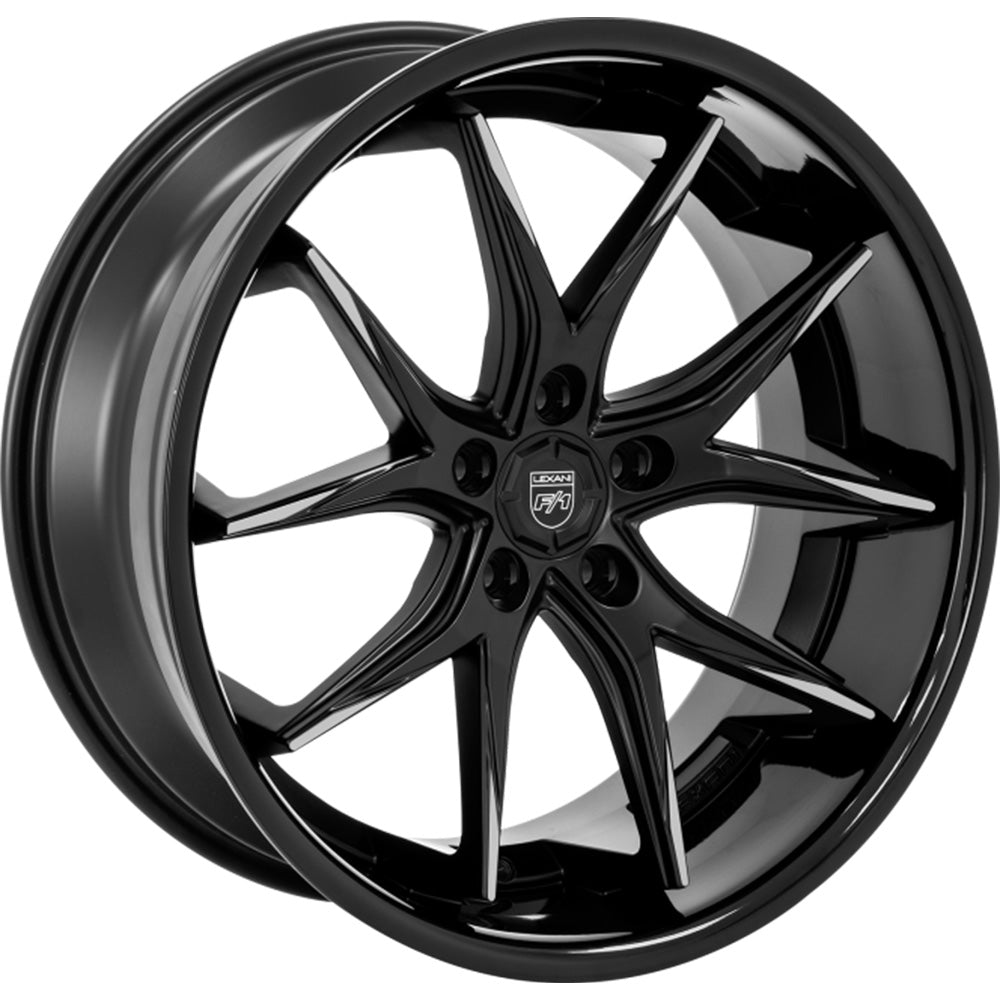 Lexani R-Twelve Gloss Black Wheel