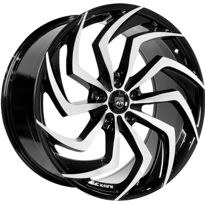 Lexani Shadow Black Machined Wheel