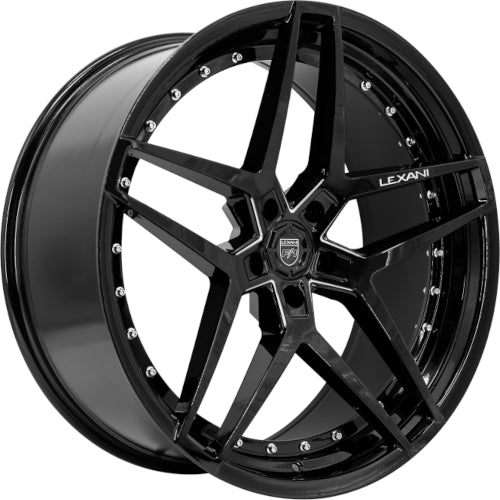 Lexani Spike Gloss Black Wheel