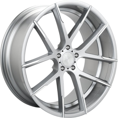 Lexani Stuttgart Silver Machined Wheel