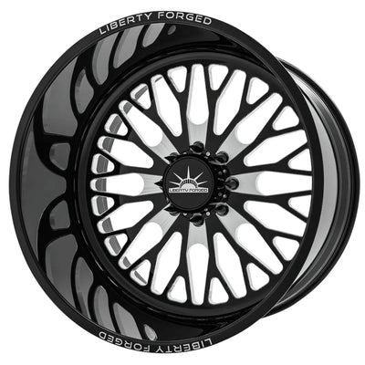 Liberty Forged LBTY01 Black Milled Wheel