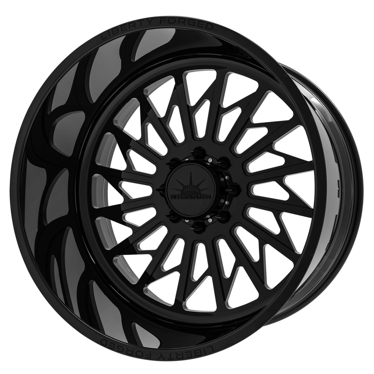 Liberty Forged LBTY04 Gloss Black Wheel