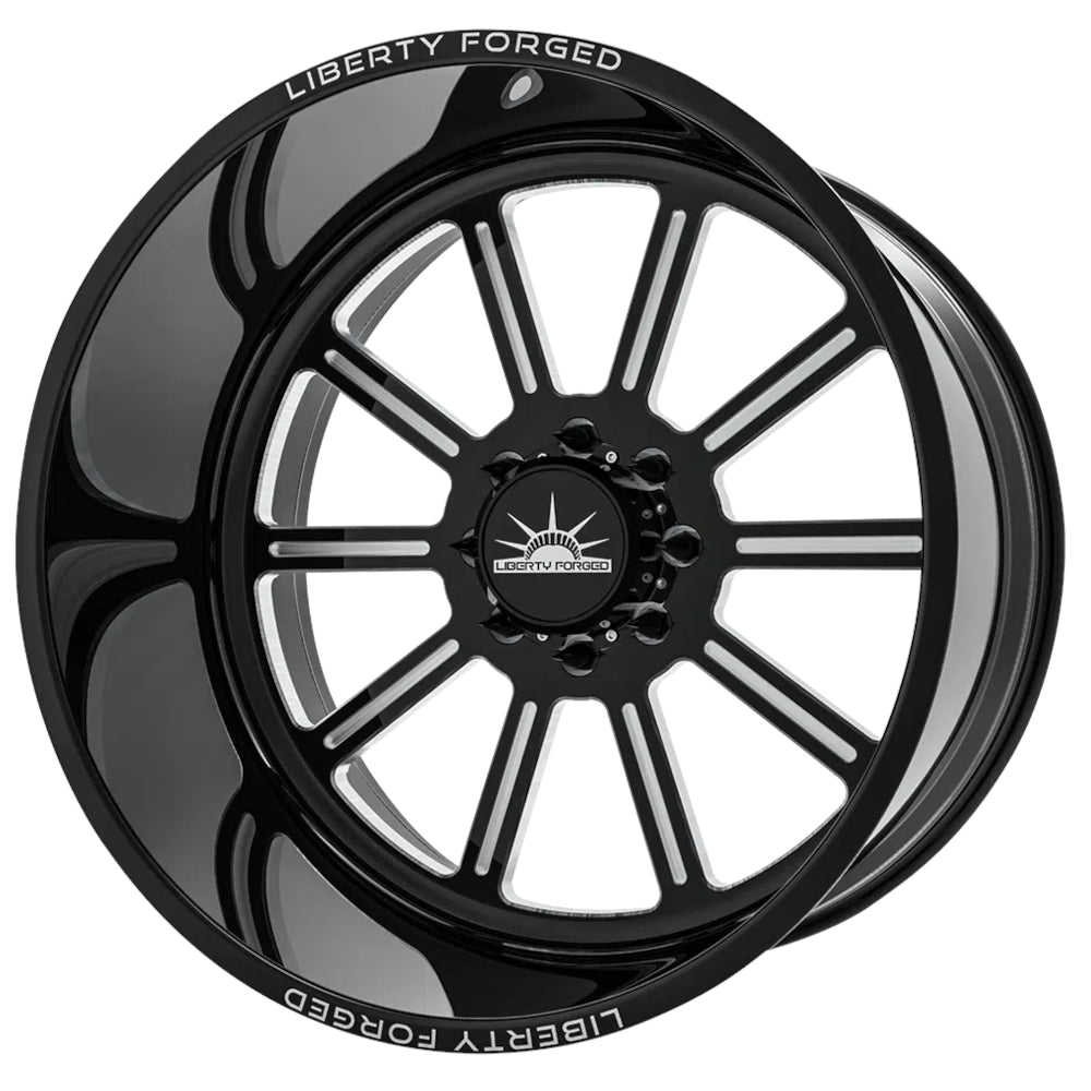Liberty Forged LBTY07 Black Milled Wheel