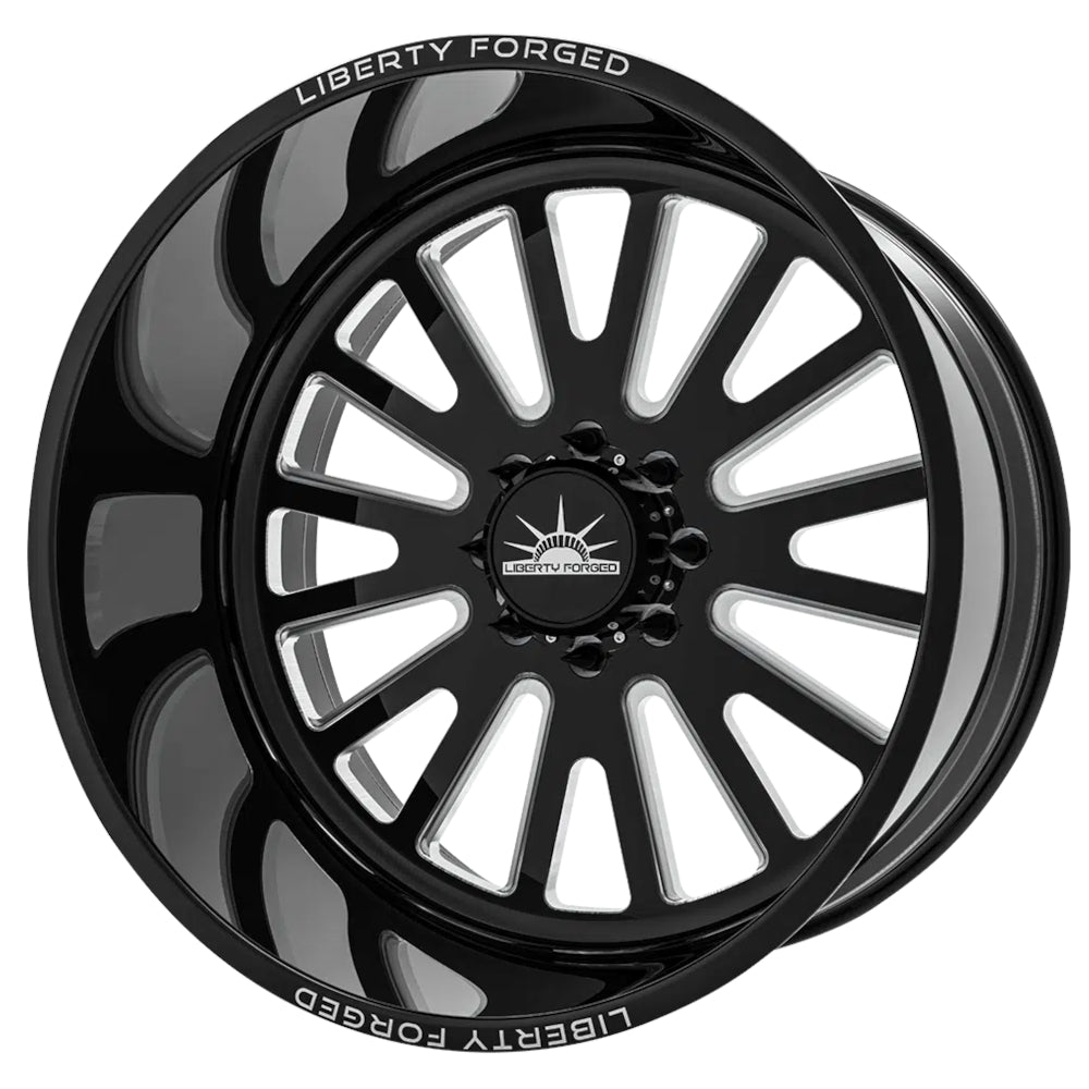 Liberty Forged LBTY09 Black Milled Wheel
