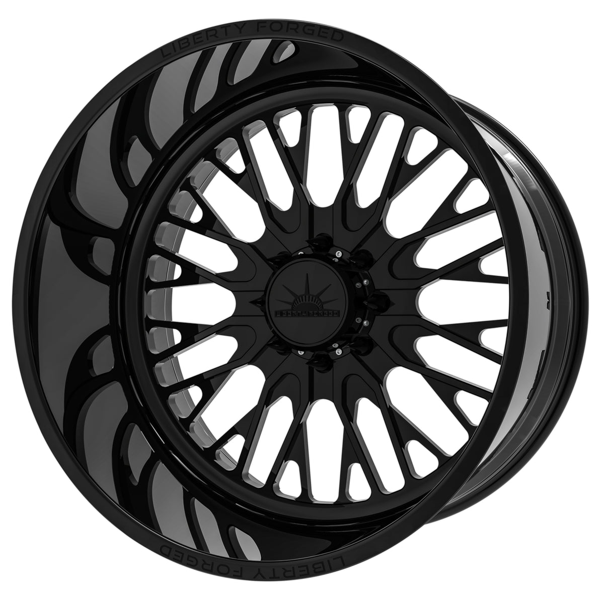 Liberty Forged LBTY10 Gloss Black Wheel