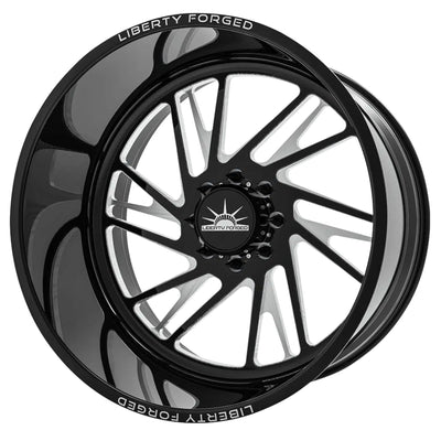 Liberty Forged LBTY12 Black Milled Wheel