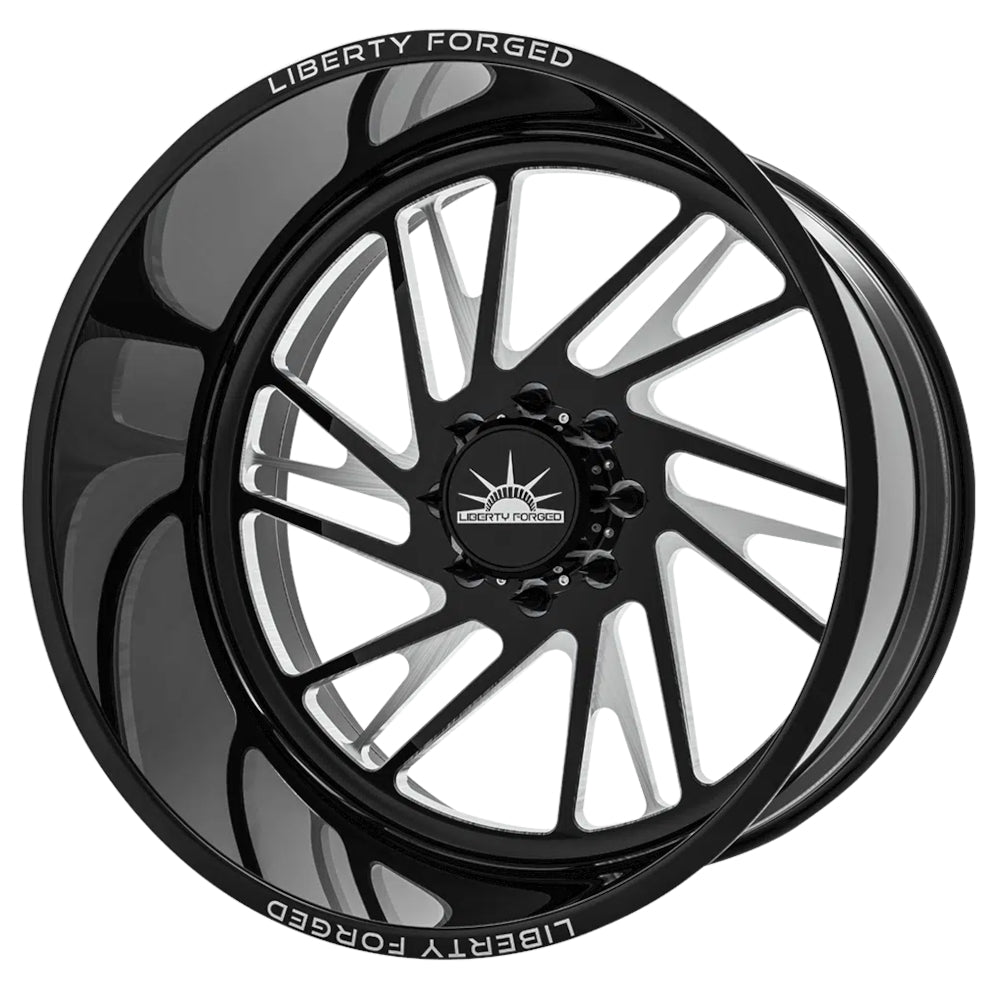 Liberty Forged LBTY12 Black Milled Wheel