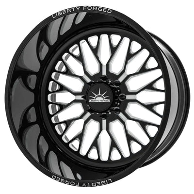 Liberty Forged LBTY17 Black Milled Wheel