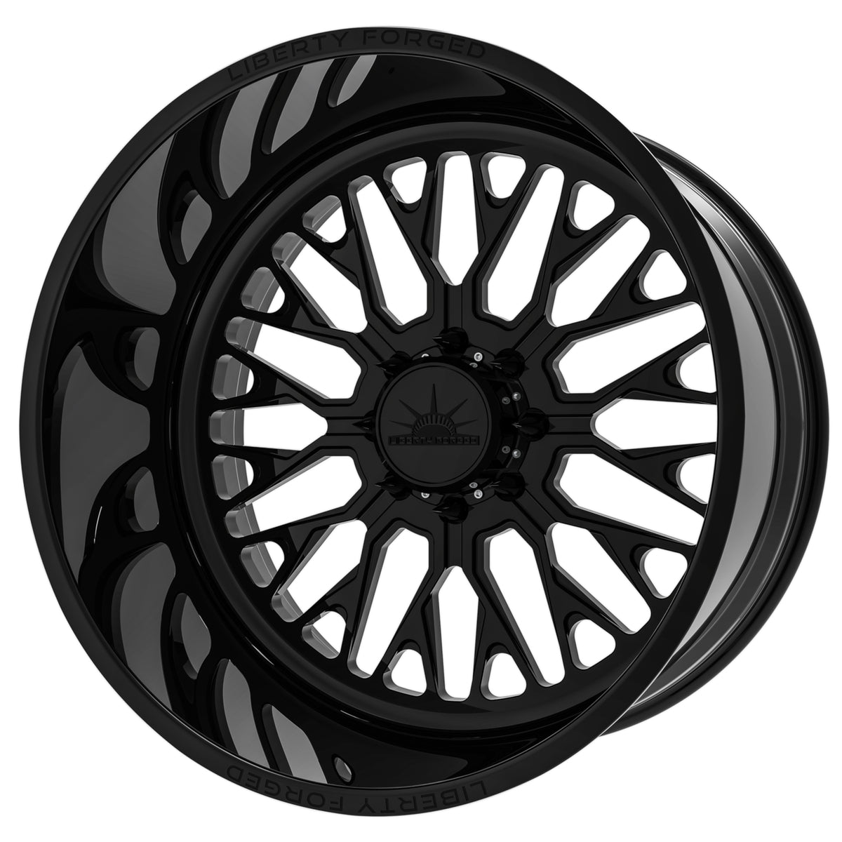 Liberty Forged LBTY17 Gloss Black Wheel
