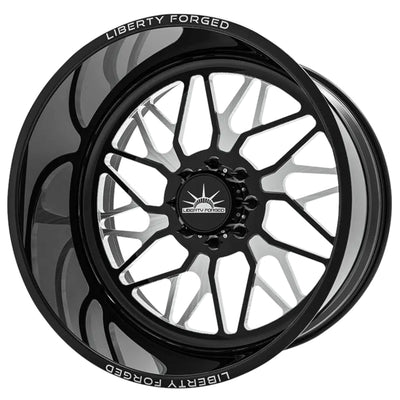 Liberty Forged LBTY18 Black Milled Wheel