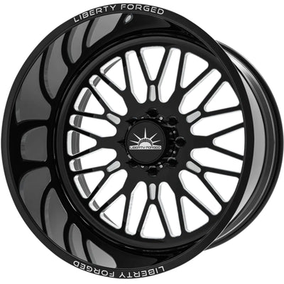 Liberty Forged LBTY21 Black Milled Wheel
