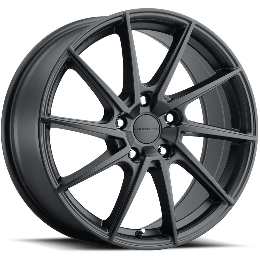 Liquid Metal Shadow Satin Black Wheel