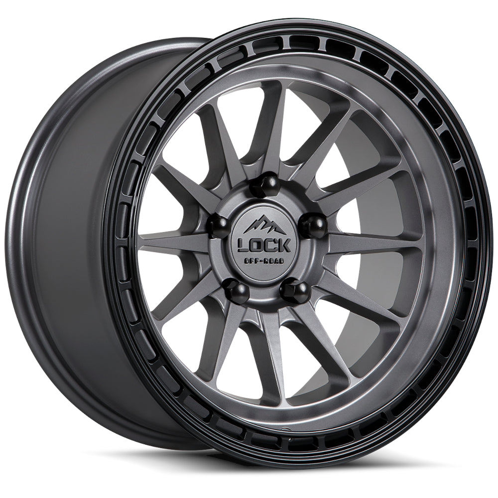 Lock Offroad Wheels Baja Gray Wheel