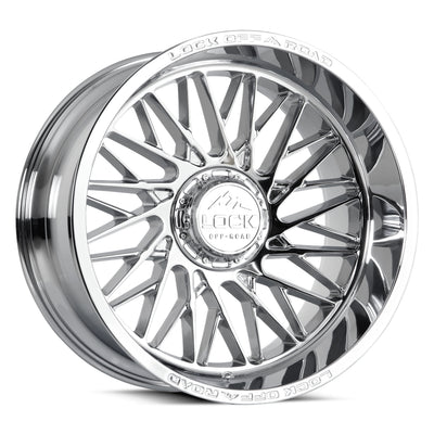 Lock Offroad Wheels Bandit Chrome Wheel