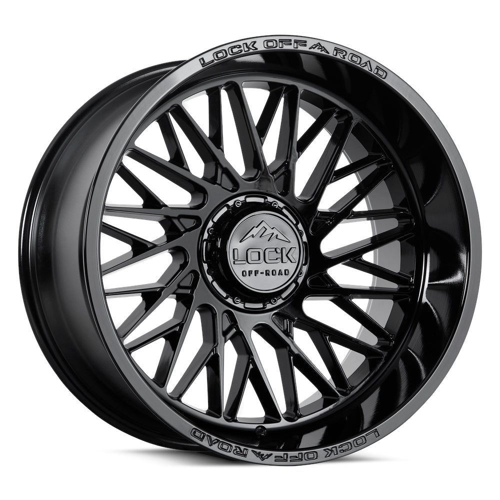 Lock Offroad Wheels Bandit Gloss Black Wheel