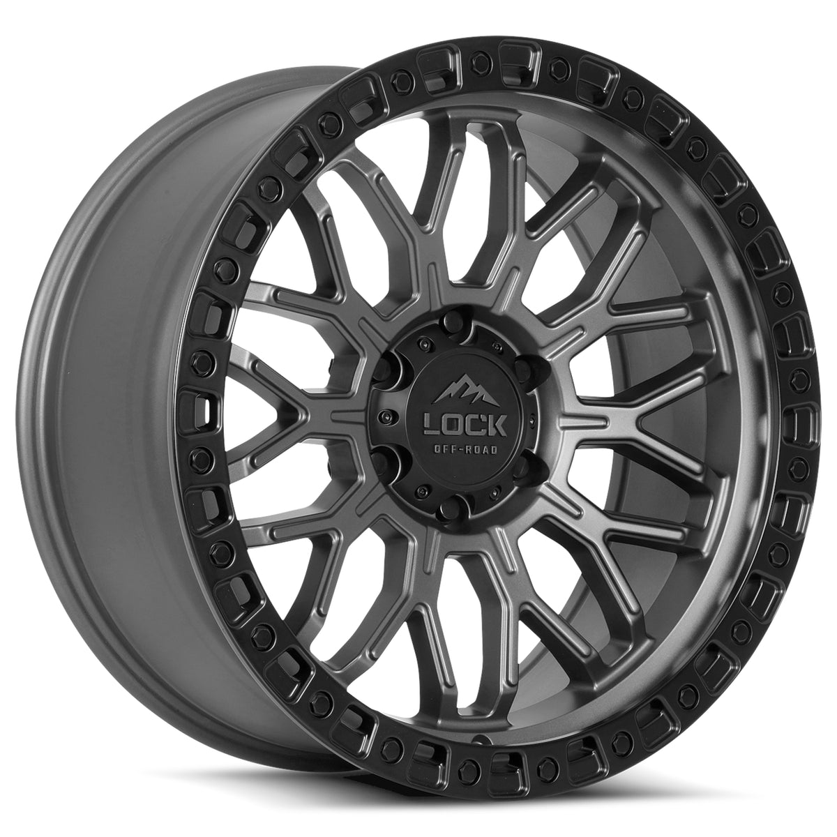 Lock Offroad Wheels Combat Gray Wheel