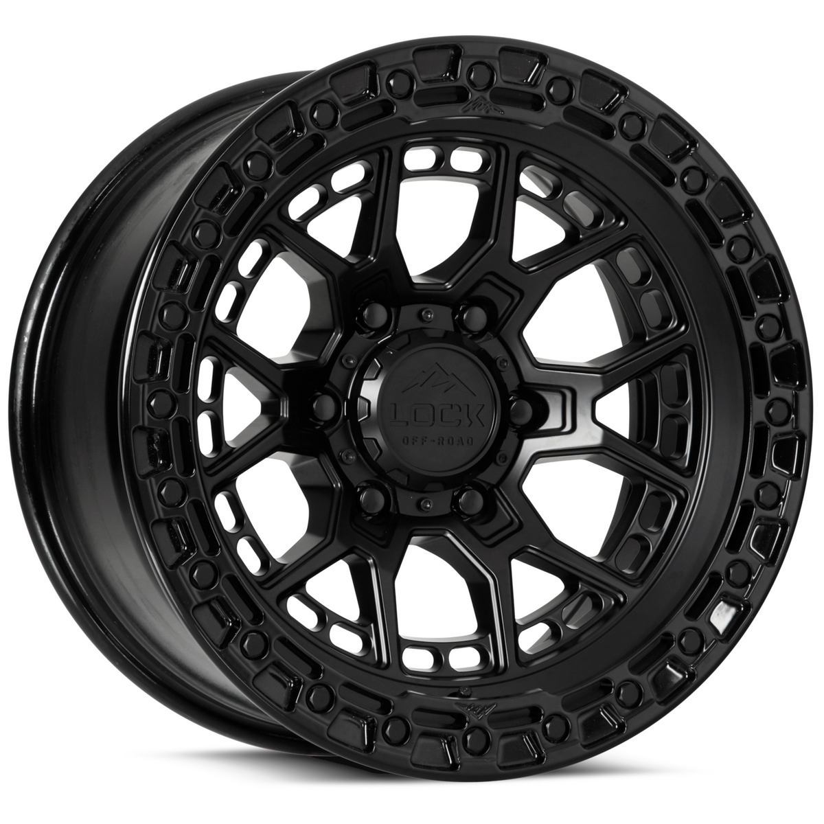 Lock Offroad Wheels Commando Black Wheel