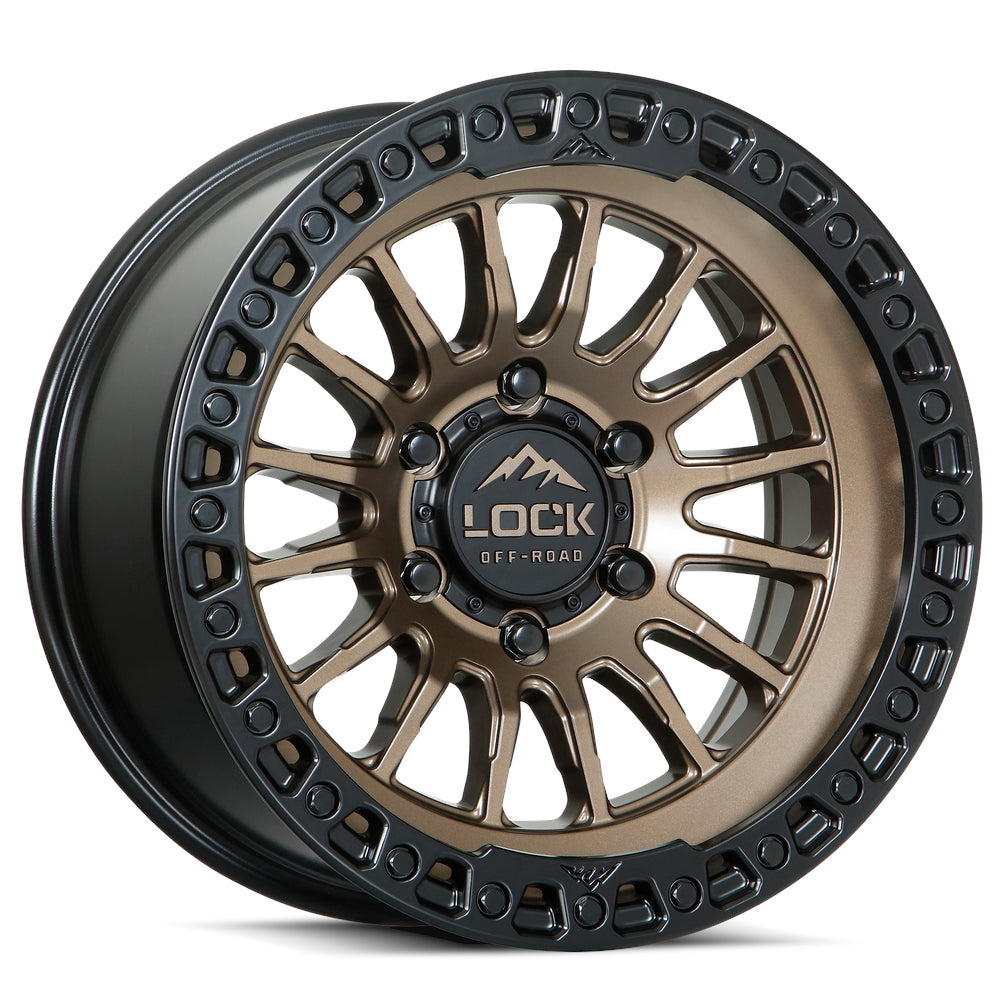 Lock Offroad Wheels Grit Bronze Wheel