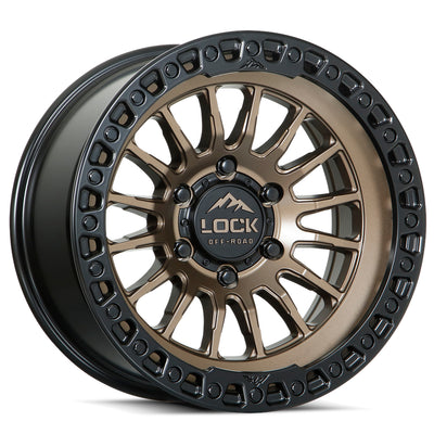 Lock Offroad Wheels Grit Bronze Wheel