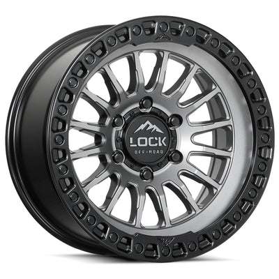 Lock Offroad Wheels Grit Gray Wheel