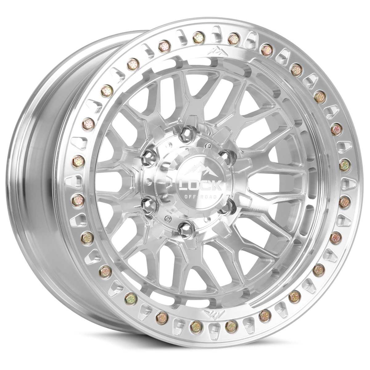 Lock Offroad Wheels Invader Beadlock Machined Wheel