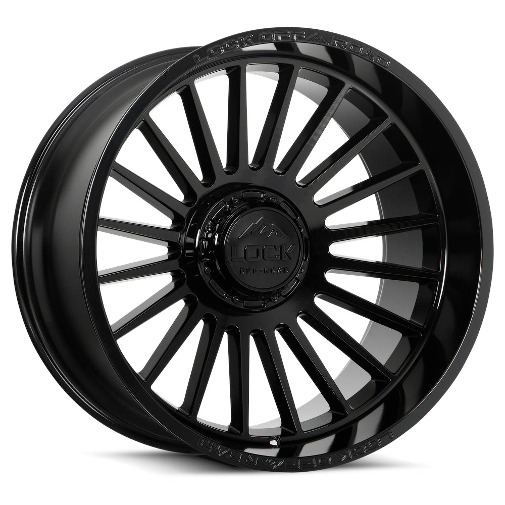 Lock Offroad Wheels Invasion Gloss Black Wheel