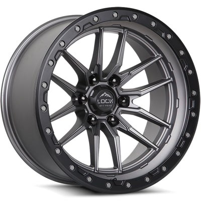 Lock Offroad Wheels Krawler Gray Wheel