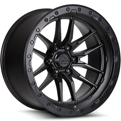 Lock Offroad Wheels Krawler Matte Black Wheel