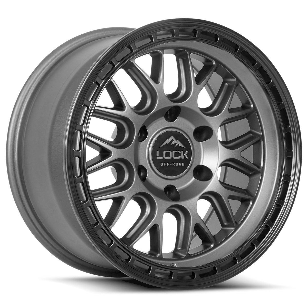 Lock Offroad Wheels Onyx Gray Wheel