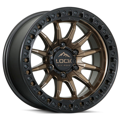 Lock Offroad Wheels Trail Bronze Wheel