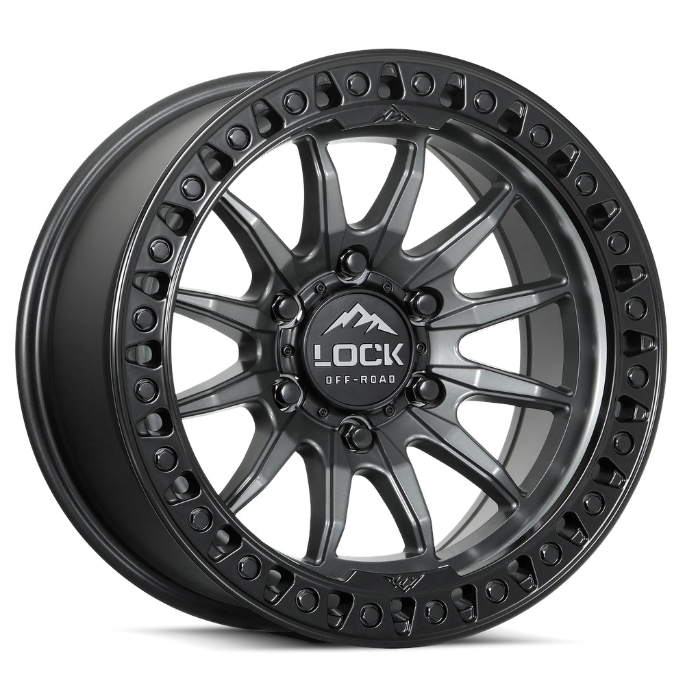 Lock Offroad Wheels Trail Gray Wheel