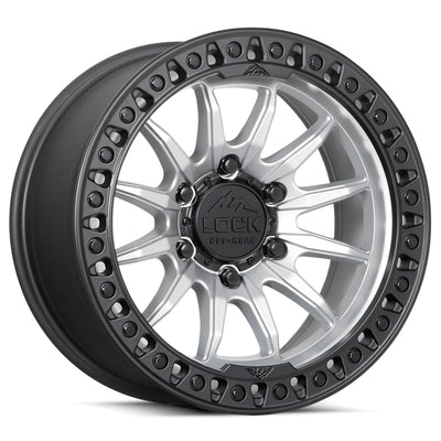 Lock Offroad Wheels Trail Silver Wheel