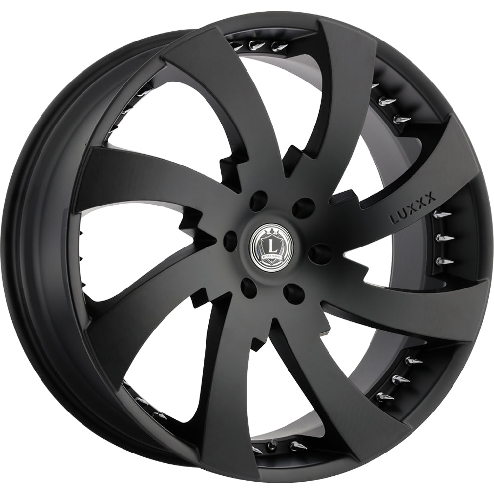 Luxxx Alloys LUX12 Black Wheel