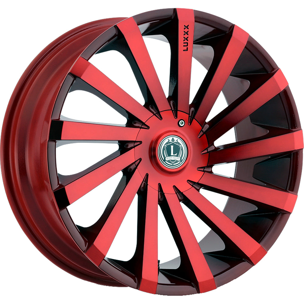 Luxxx Alloys LUX13 Red Wheel