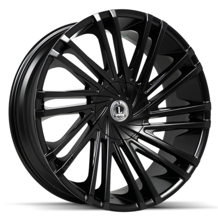 Luxxx Alloys LUX17 Satin Black Wheel