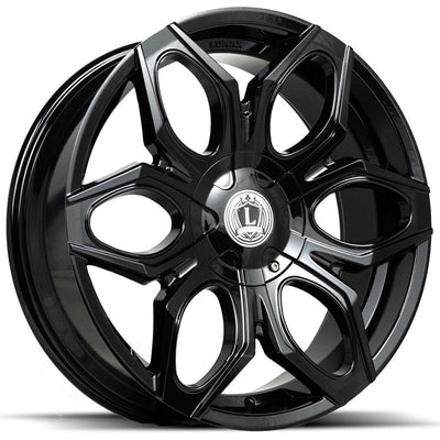 Luxxx Alloys LUX33 Gloss Black Wheel