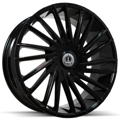Luxxx Alloys LUX43 Gloss Black Wheel