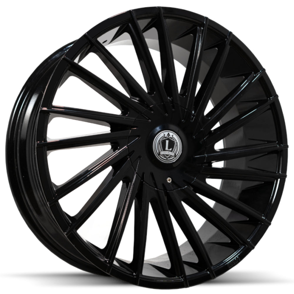 Luxxx Alloys LUX43 Gloss Black Wheel