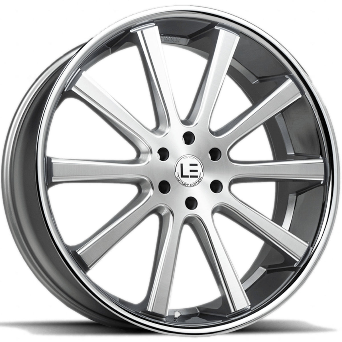 Luxxx Alloys LUXLE13 Silver Brushed Wheel