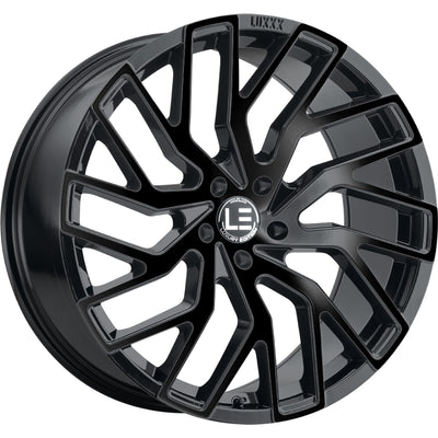 Luxxx Alloys LUXLE5 Gloss Black Wheel