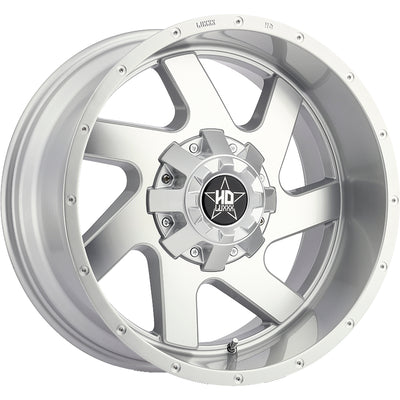 Luxxx HD LHD1 Silver Machined Wheel