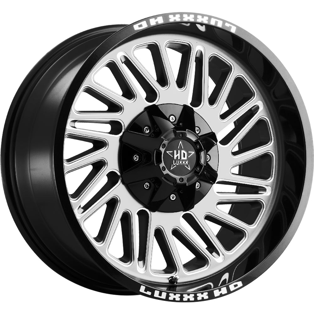 Luxxx HD LHD19 Black Machined Wheel