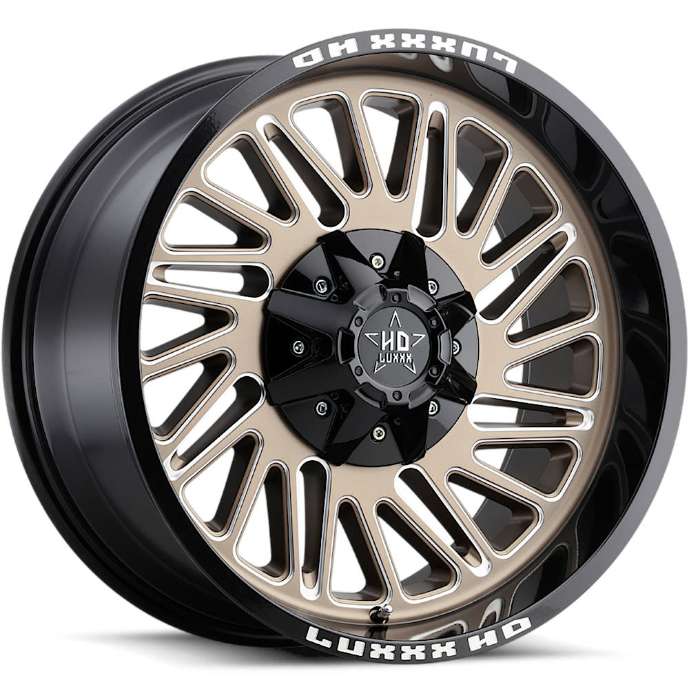 Luxxx HD LHD19 Bronze Milled Wheel