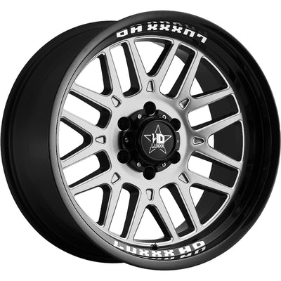 Luxxx HD LHD20 Black Machined Wheel