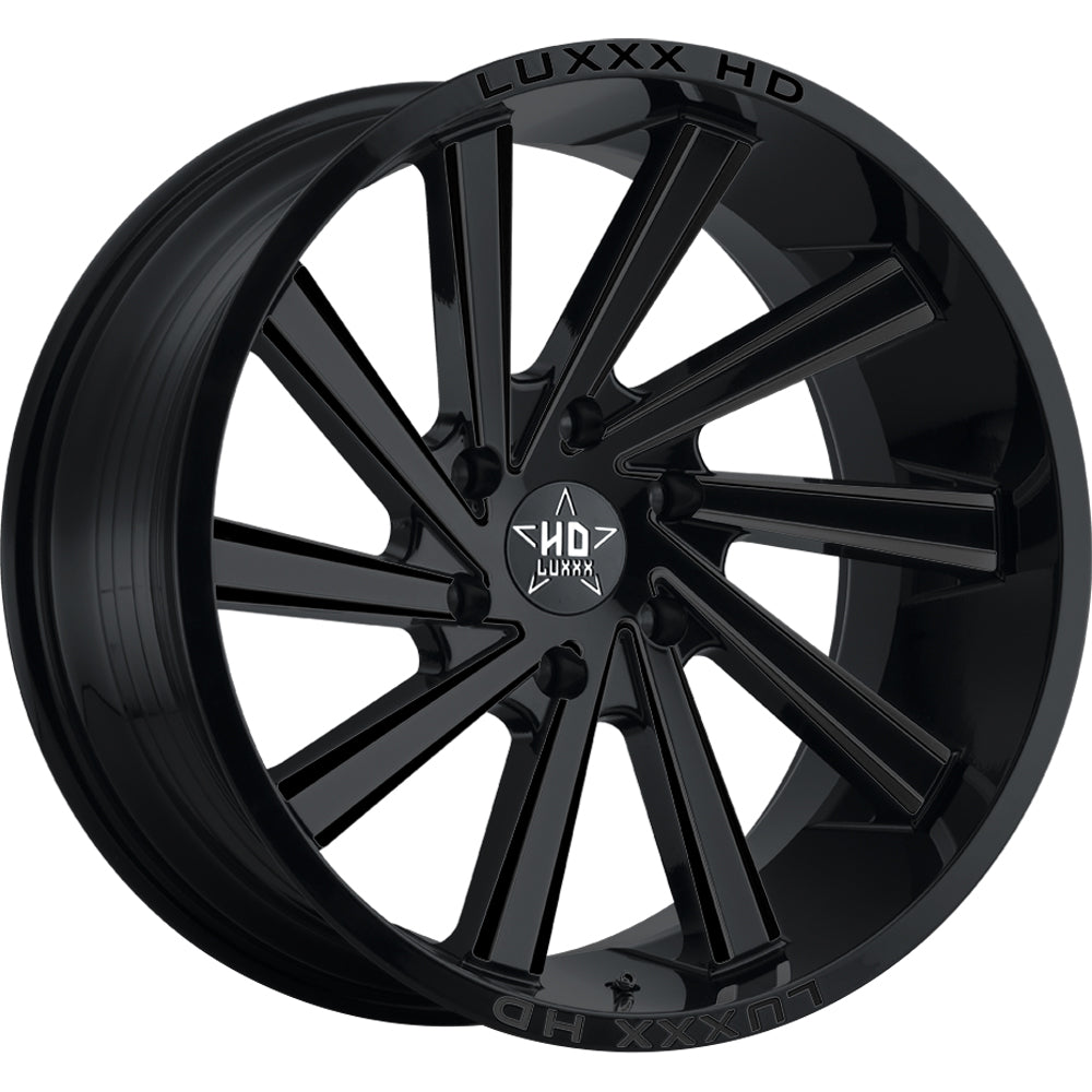 Luxxx HD LHD22 Gloss Black Wheel