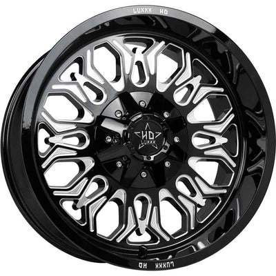 Luxxx HD LHD31 Black Milled Wheel