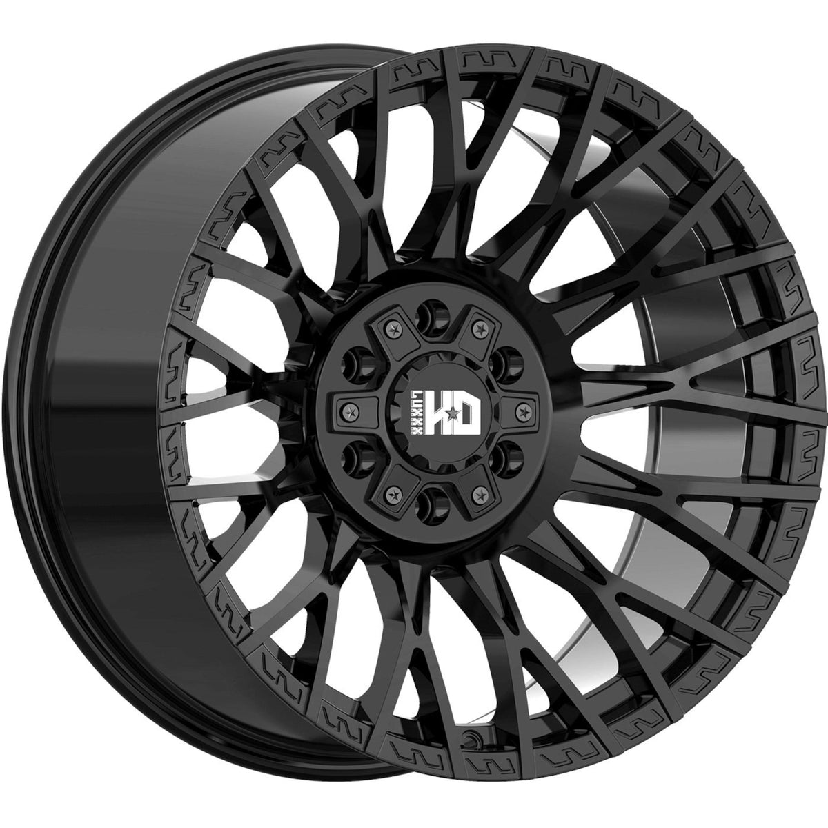 Luxxx HD LHD43 Gloss Black Wheel