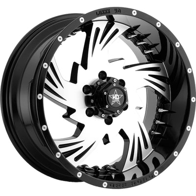 Luxxx HD LHD7 Black Machined Wheel
